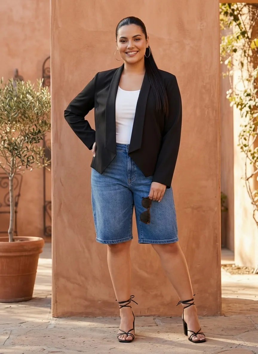 Blended Boutiques case study - Plus-size inclusive fashion photography