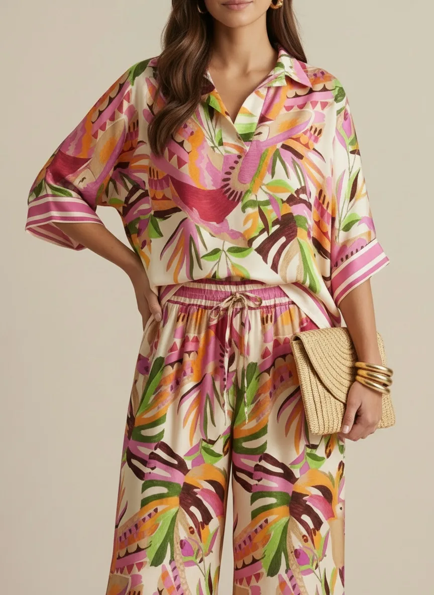 AI-generated on-model fashion photo preserving original garment details - angle 2