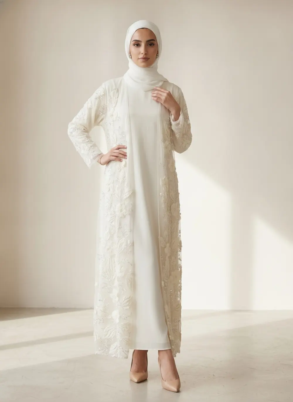 Modest Valoria case study - Gulf modest wear — six colorways, stills and video