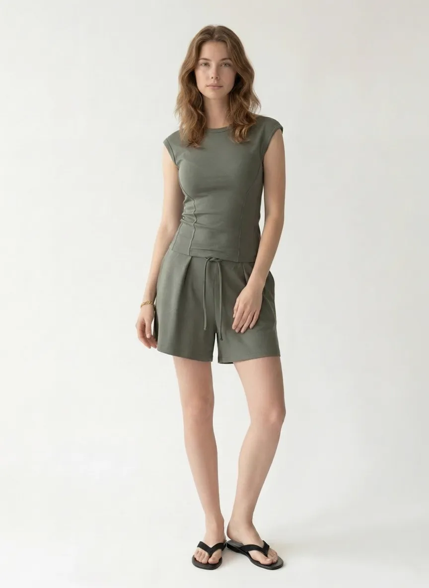 Green comfortwear AI output 8