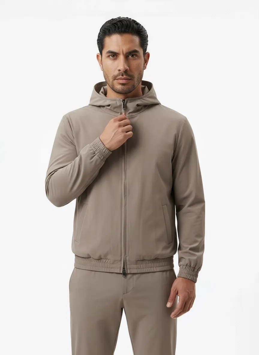 AI-generated — beige windbreaker angle 8