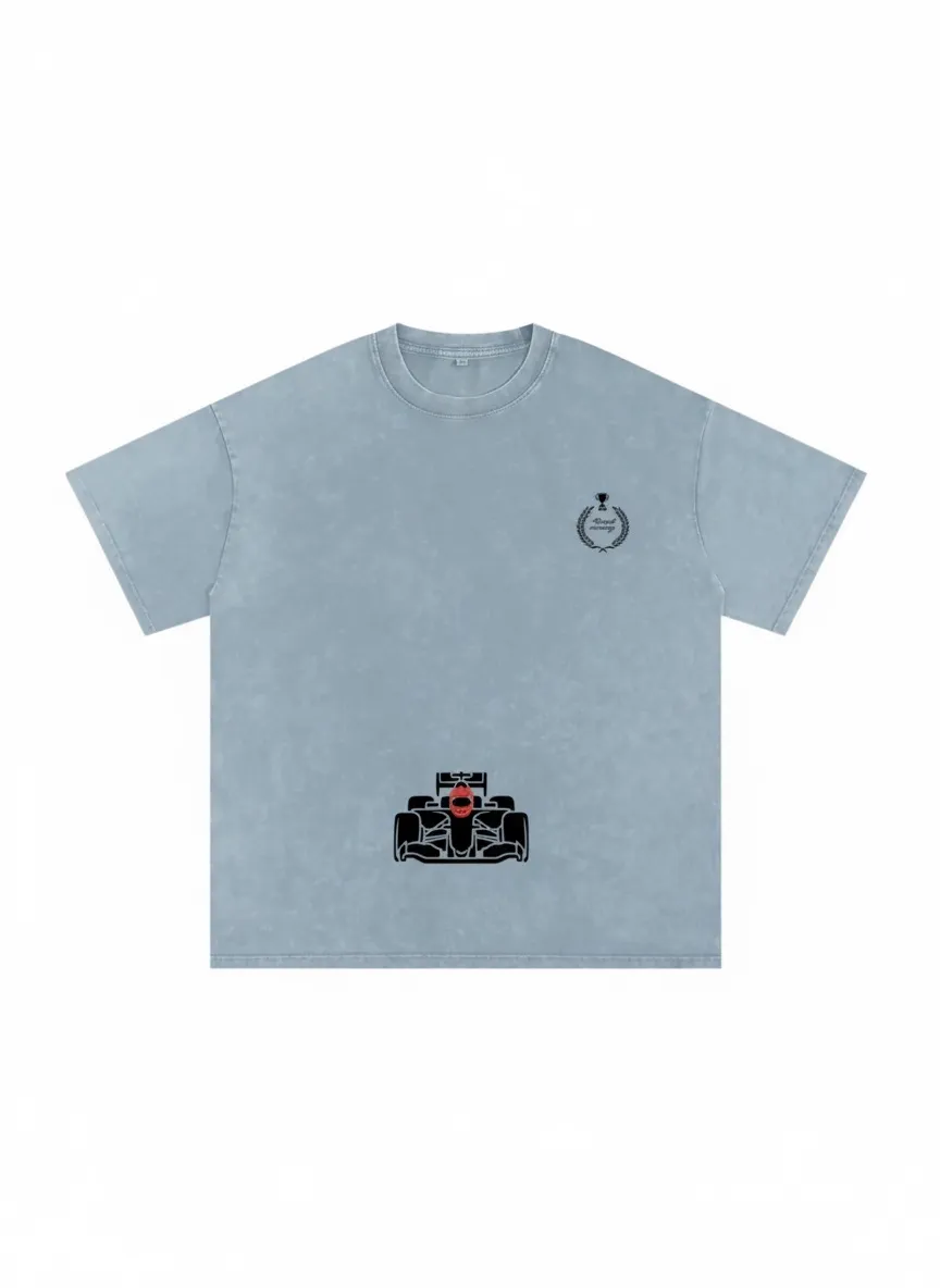 AI-generated — graphic tee casual stance