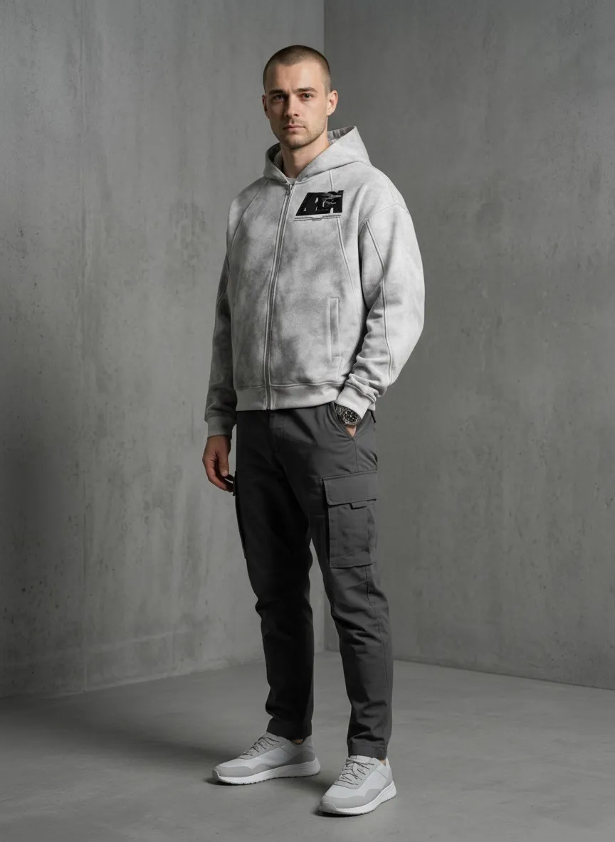 AI-generated — zip hoodie angle 4