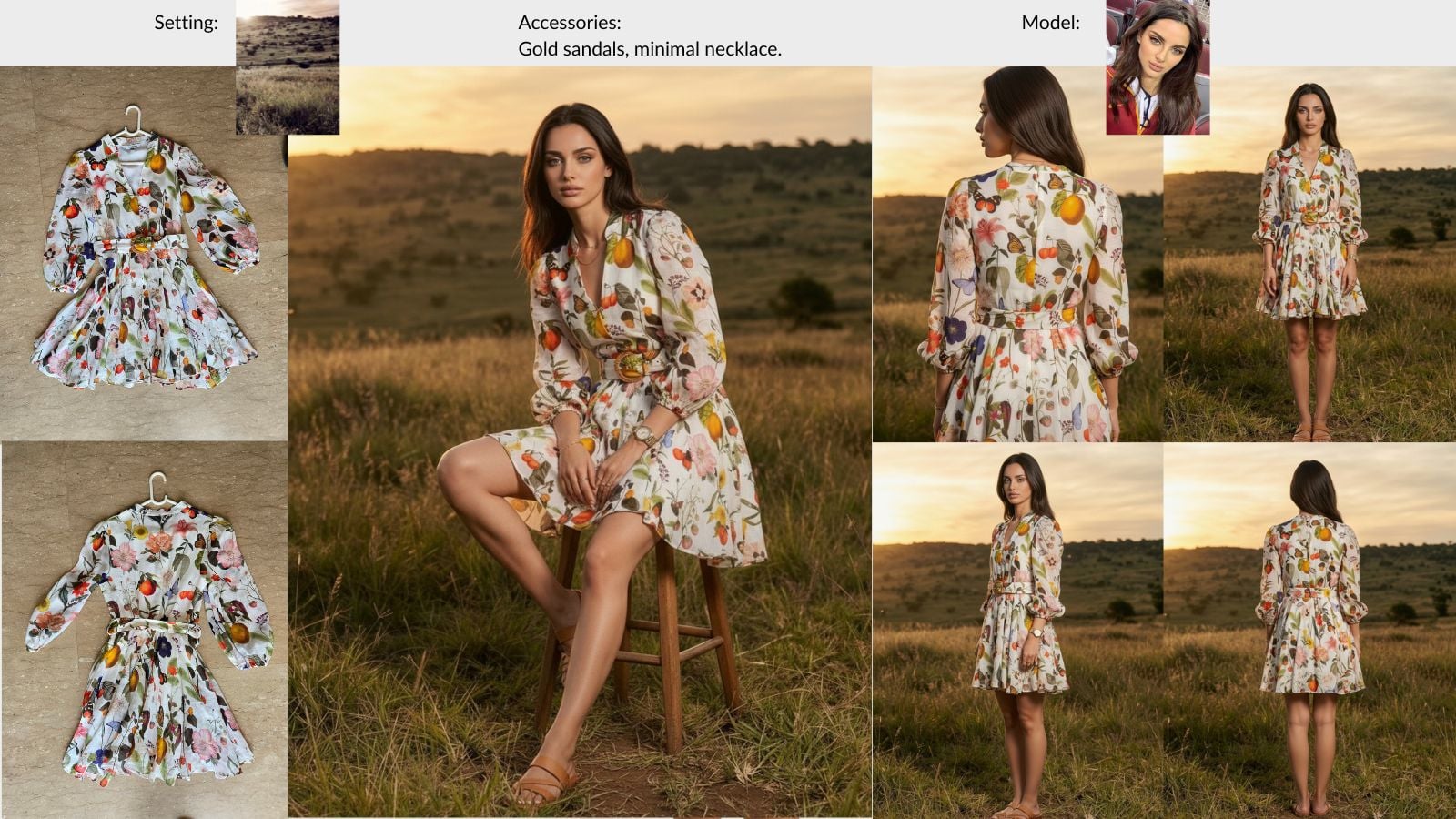 AI-generated fashion catalog photo 69 - Professional model photography created with MODA AI
